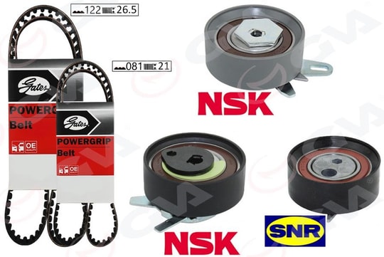 GVATriger Seti 122X26.5 -081X21 T4 2.5Tdı - Lt35 2.5Tdı Acv-Anj-Avr K015323xsGVA 59T7570G