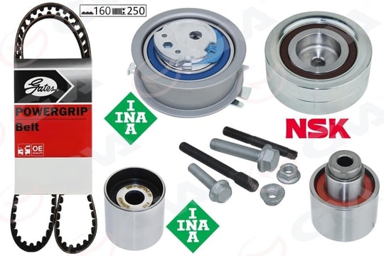 GVATriger Seti Crafter-T6-A3-Jetta-Caddy-Polo-Passat 1.6-2.0 Tdı Cayb/C/D-Caab/C-Ckub-Cffb-Cfwa-CagaGVA 59T7577G