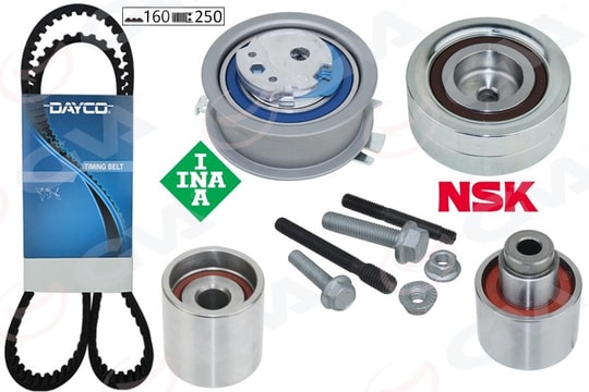 GVATriger Seti Crafter-T6-A3-Jetta-Caddy-Polo-Passat 1.6-2.0 Tdı Cayb/C/D-Caab/C-Ckub-Cffb-Cfwa-CagaGVA 59T7577D