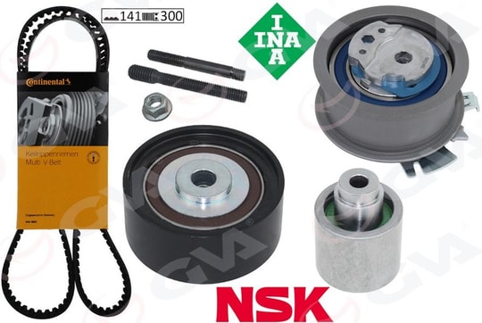 GVATriger Seti Passat-Jetta-Golf5-Octavıa-Toledo-A3-A6 2.0 Tdı 2007-2011 Bkp-Bkd-Bre-BlbGVA 59T7513OE