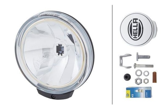 HELLAUzun Huzme Far.Berrak Buzlu Cam.12V.Plastik Gövde.Halojen.Ff.Sol.Sağ.Yuvarlak.UniversalHELLA 1F6010952011
