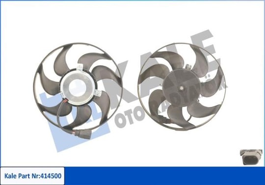 VolkswagenVolkswagen Caddy 2008-2010 Model Arası Küçük Fan Motoru Kale Radyatör 414500KALE RADYATÖR 414500