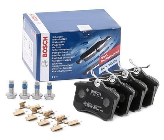 Volkswagen Passat 2000-2005 Model Arası Arka Fren Balatası Bosch Marka 1J0698451