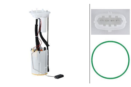 HELLAYakıt Besleme Ünitesi.Elektrikli.4-Kutuplu.Dizel.Fiat DucatoHELLA 8TF358305001