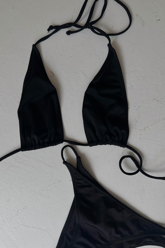 İp Detay Rowena Bikini Siyah