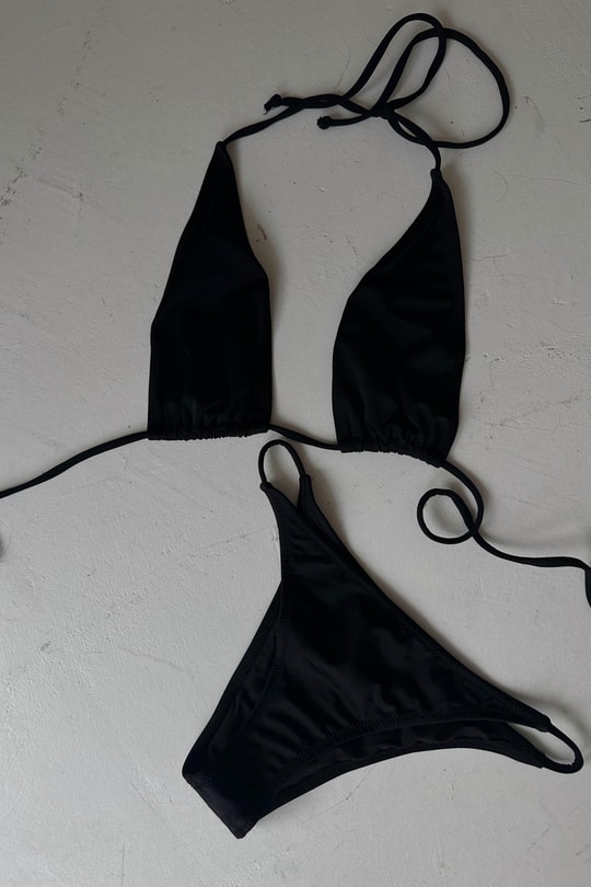 İp Detay Rowena Bikini Siyah