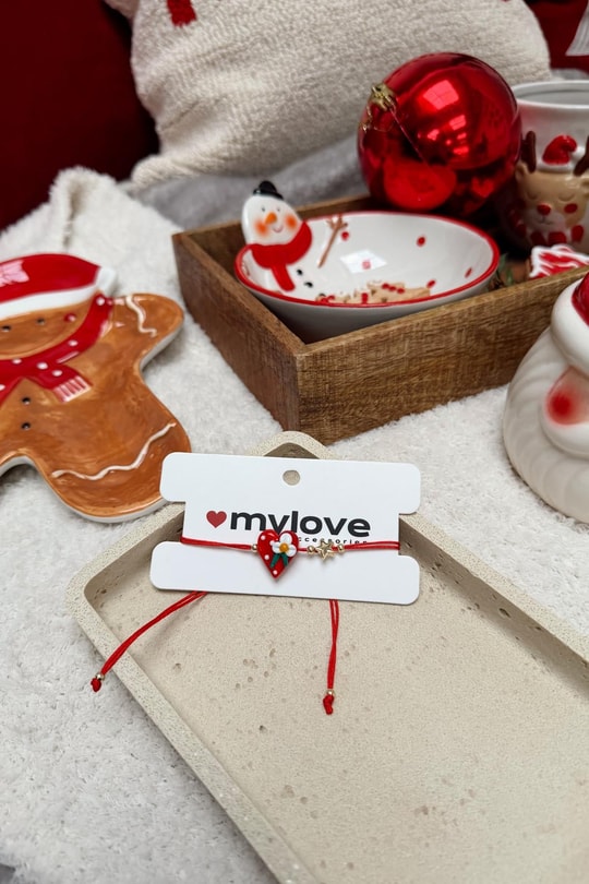 Love Gift Şans Bilekliği Kırmızı
