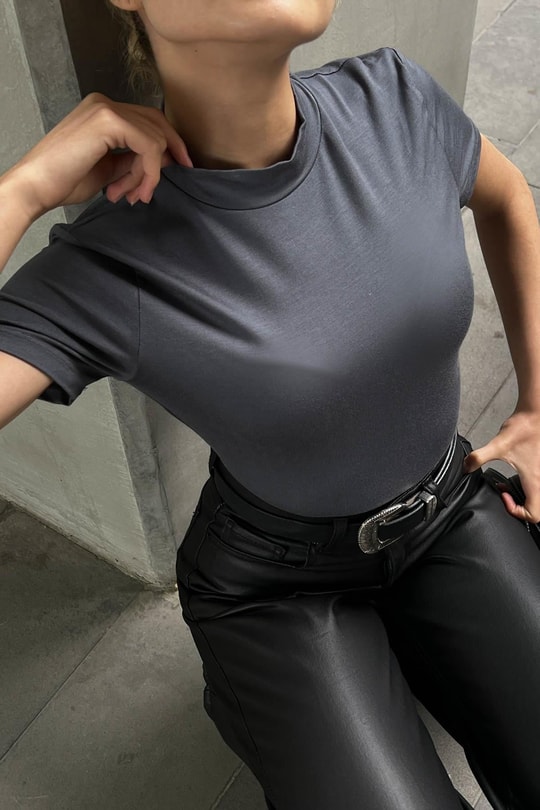 Dik Yaka Body Antrasit
