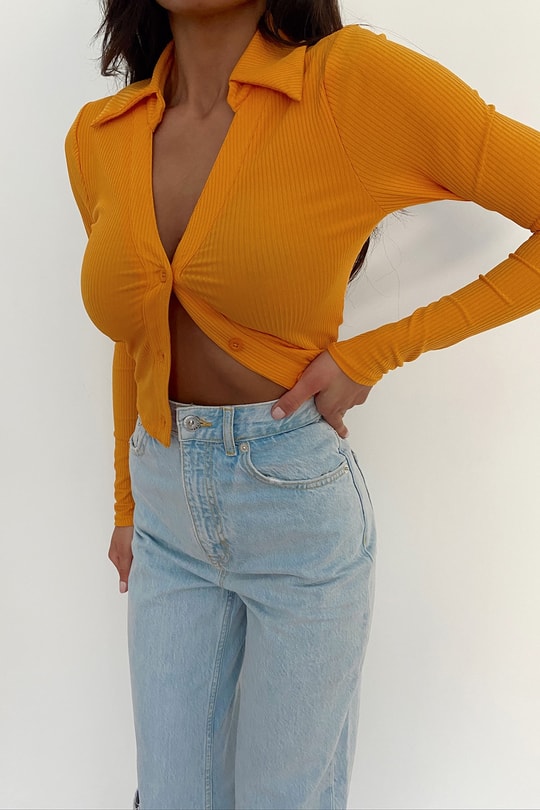 Kaşkorse Chick Bluz Hardal