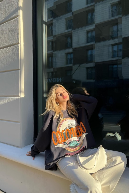 Colarado News Sweat Antrasit