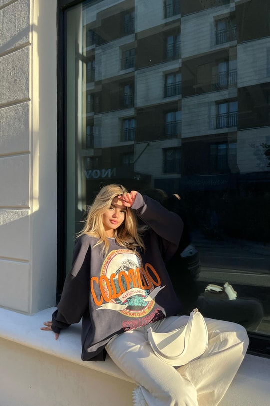 Colarado News Sweat Antrasit
