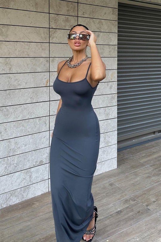 Basic Valeria Elbise Antrasit