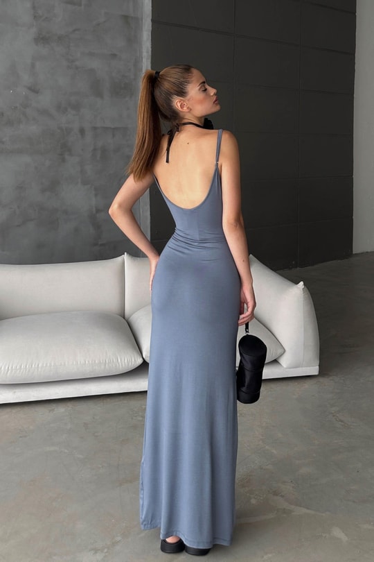Basic Valeria Elbise Gri
