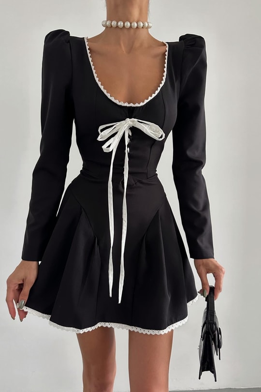 Cllg Pinterest Elbise Siyah
