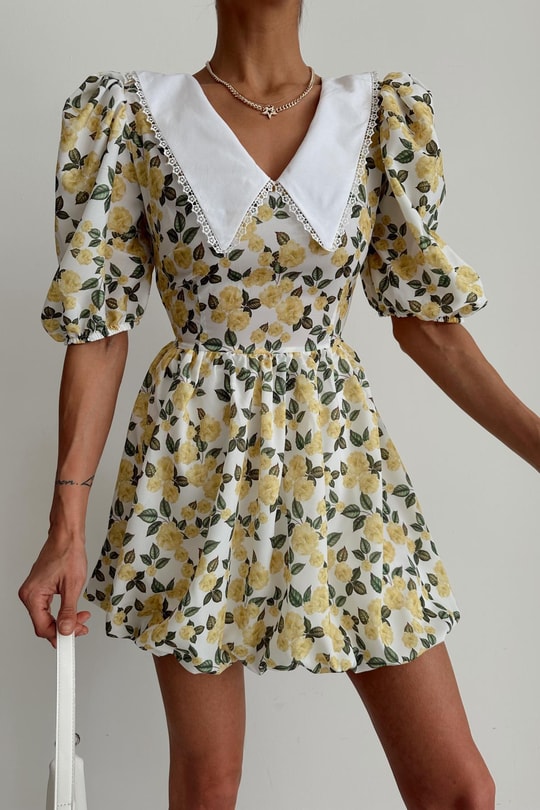 Daisy Elbise Sarı