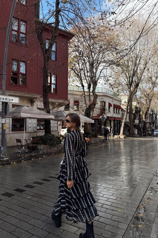 Helen Kat Kat Elbise Siyah