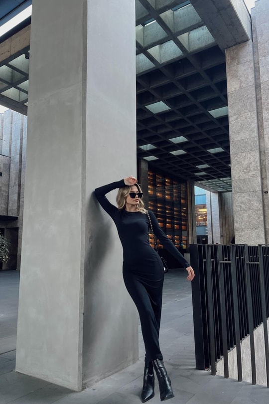 Kylie Elbise Siyah