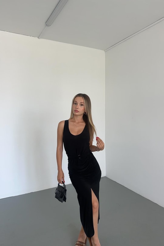 Orj Marka Elbise Siyah