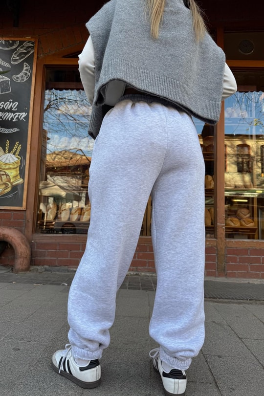 Pantone Jogger Alt Gri Melanj