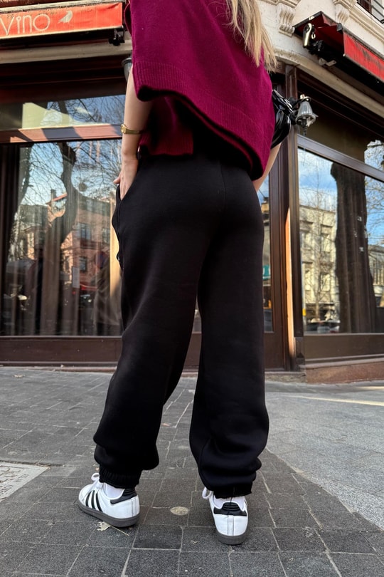 Pantone Jogger Alt Siyah