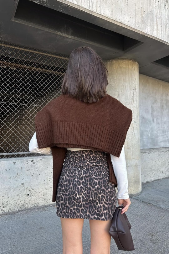 Leopar Mini Jean Etek LEOPAR DESEN