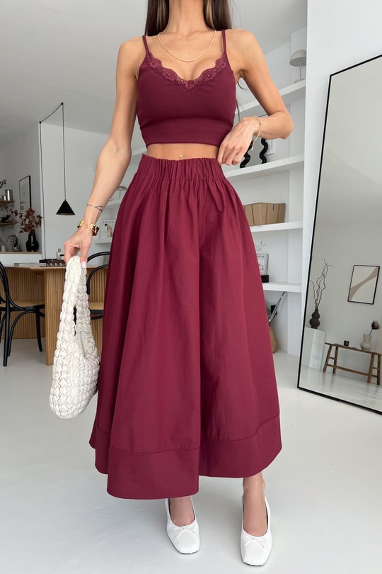 Maxi Street Etek Bordo