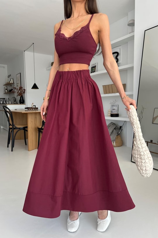 Maxi Street Etek Bordo