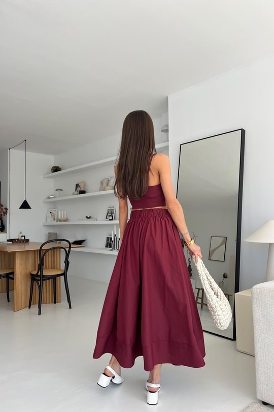 Maxi Street Etek Bordo