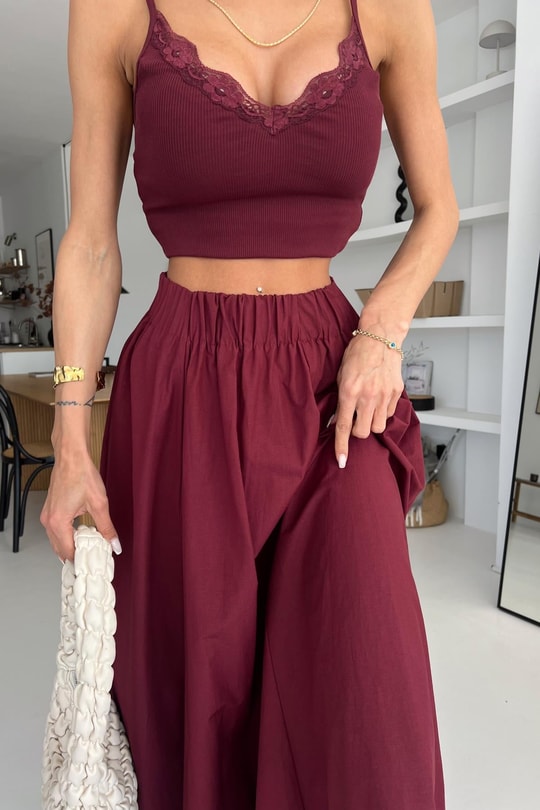 Maxi Street Etek Bordo