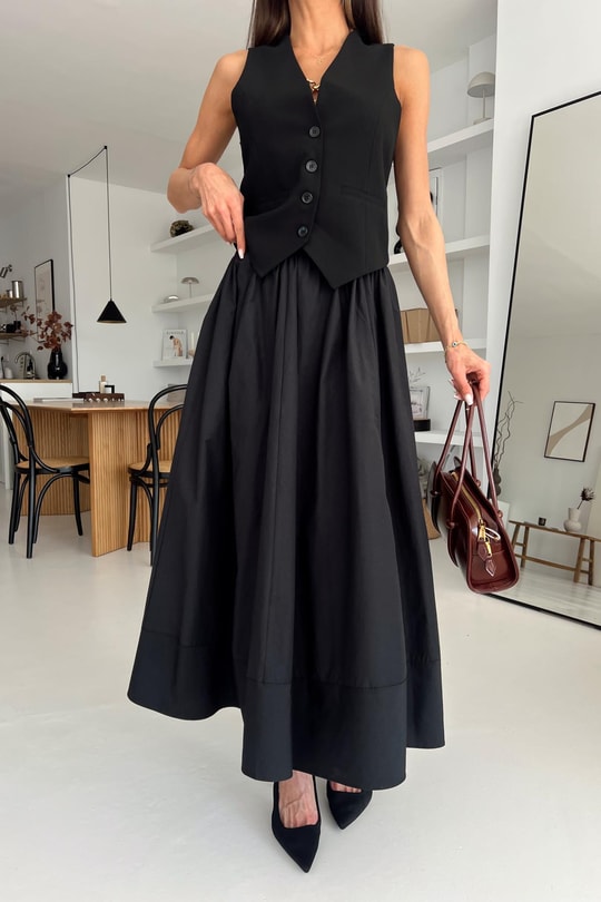 Maxi Street Etek Siyah