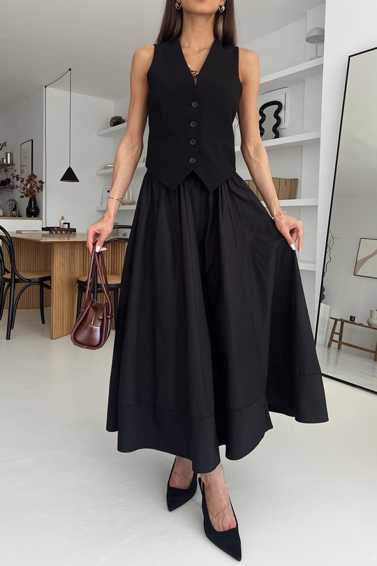 Maxi Street Etek Siyah