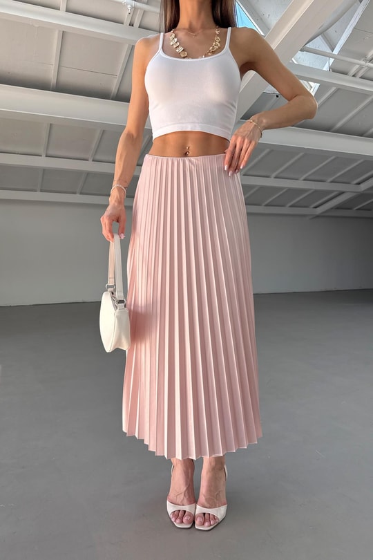Piliseli Etek Pembe