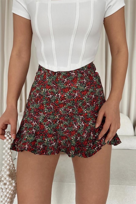 Tropic Mini Etek Bordo