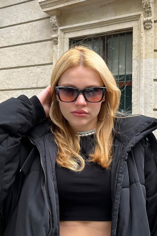 Liebe Degrade Gözlük Kahve