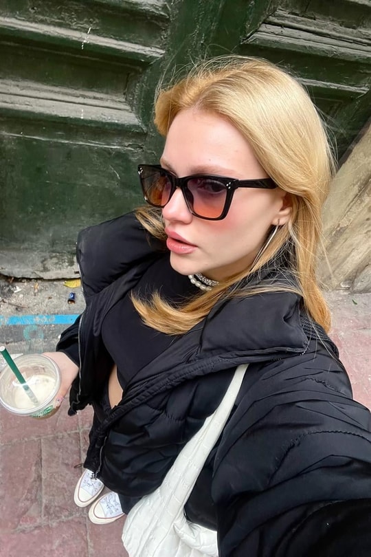 Liebe Neon Gözlük Siyah
