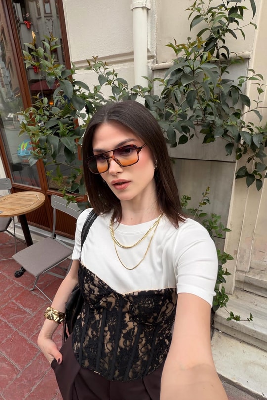 Lore Gözlük Leopar Degrade