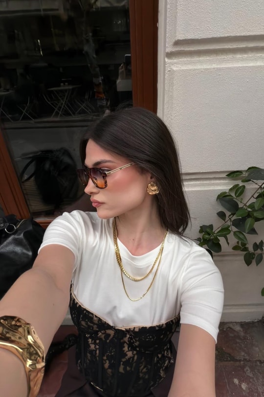 Lore Gözlük Leopar Degrade