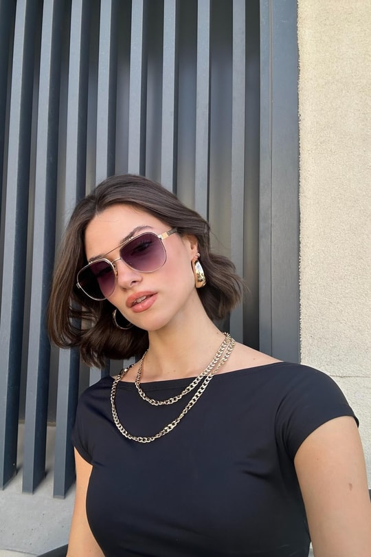 Tom Ford Gözlük Siyah-Gold