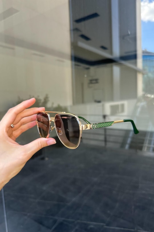 Tom Ford Gözlük Yeşil-Gold