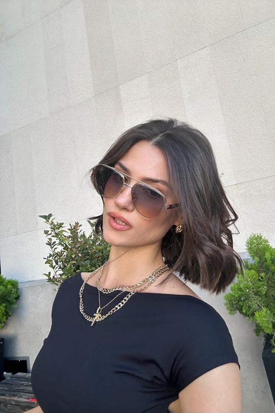 Tom Ford Gözlük Yeşil-Gold