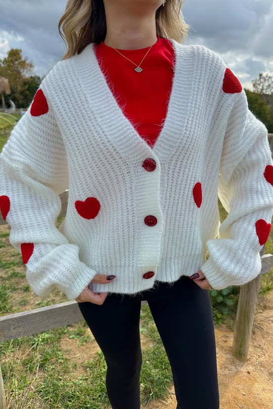 Love Hırka Ekru