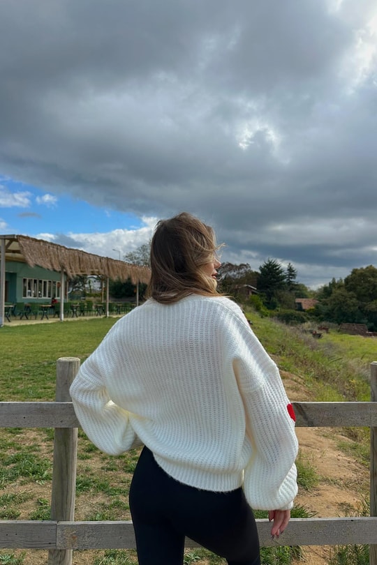 Love Hırka Ekru