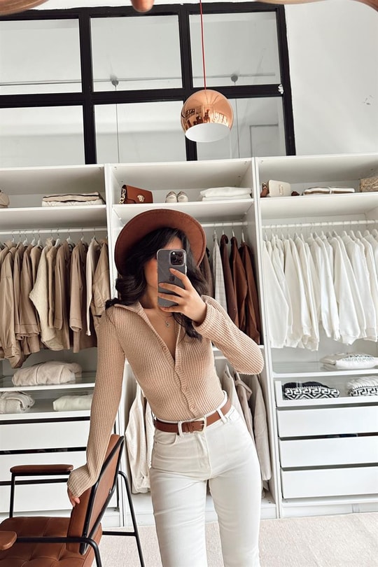 Yumoş Fitilli Hırka Camel