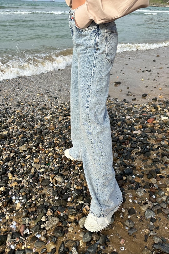 Mohair Tasarım Jean Buz Mavi