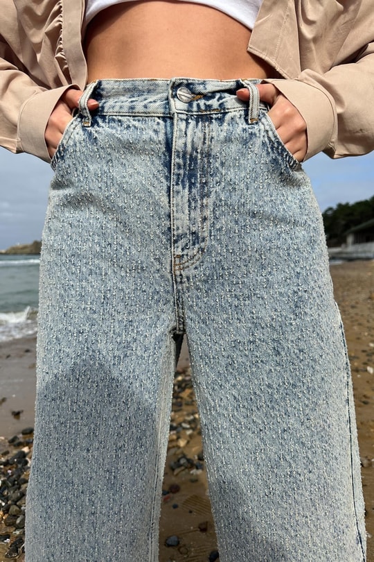 Mohair Tasarım Jean Buz Mavi