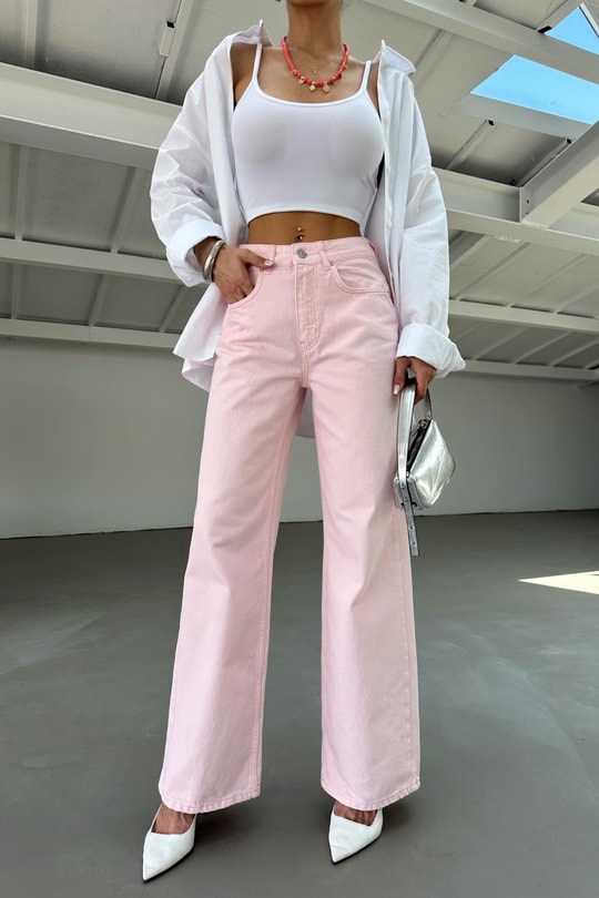 Pink Jean Pembe