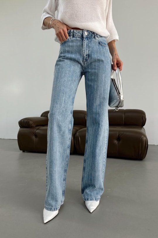 Premium Shine Jean Mavi