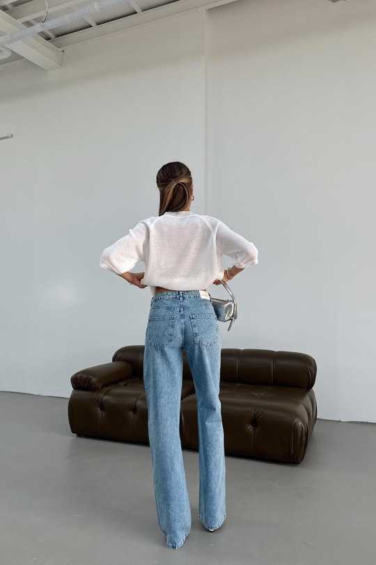 Premium Shine Jean Mavi
