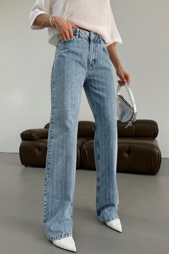 Premium Shine Jean Mavi