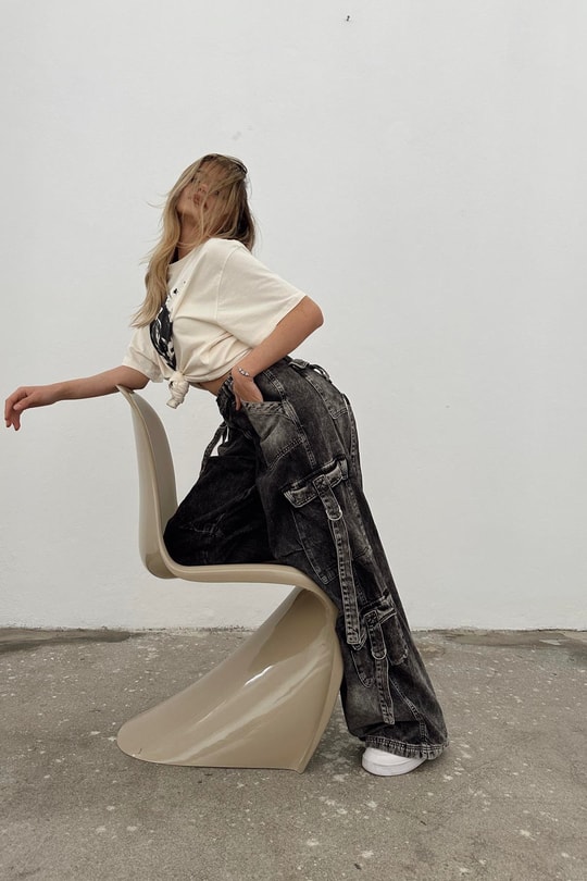 Rock Baggy Jean Füme